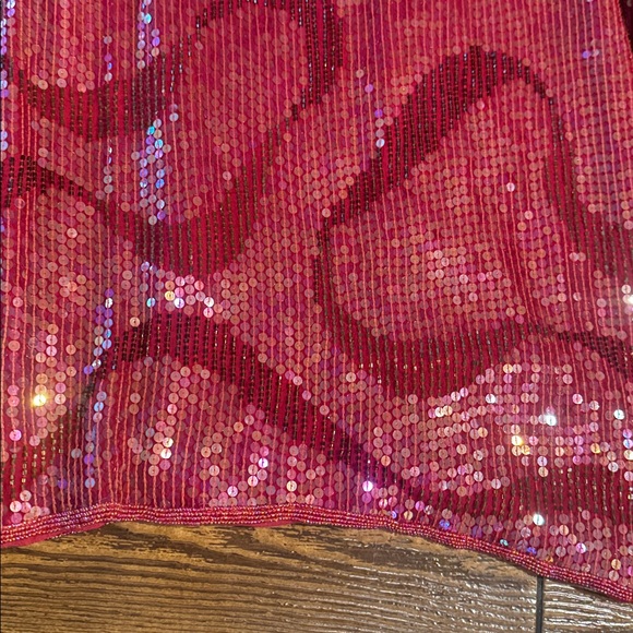 Vtg 1980’s Scarlet Rage Dress Medium Gorgeous! - Picture 3 of 9